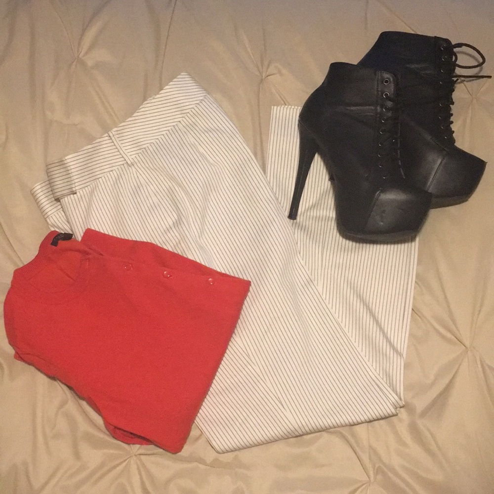 Talbots Orange Cardigan
